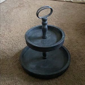 Two tiered stand  farmhouse